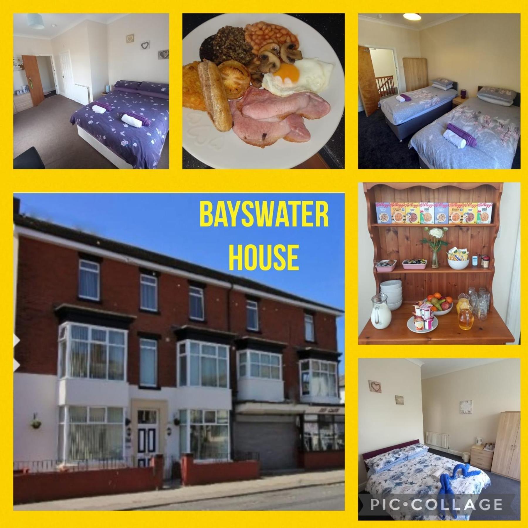 לינה וארוחת בוקר בלקפול Bayswater House מראה חיצוני תמונה
